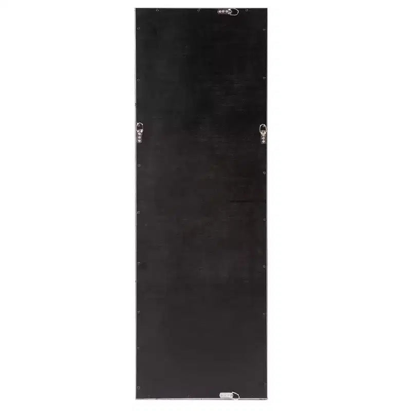 Specchio da parete con cornice Aldrich 118x40 cm – Argento anticato, stile inglese