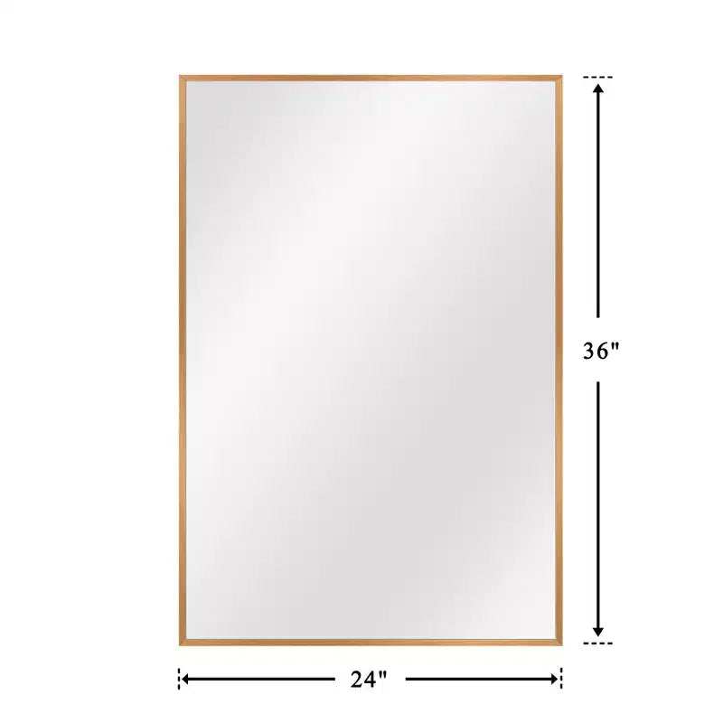 Specchio da bagno – Montaggio a parete, con cornice elegante