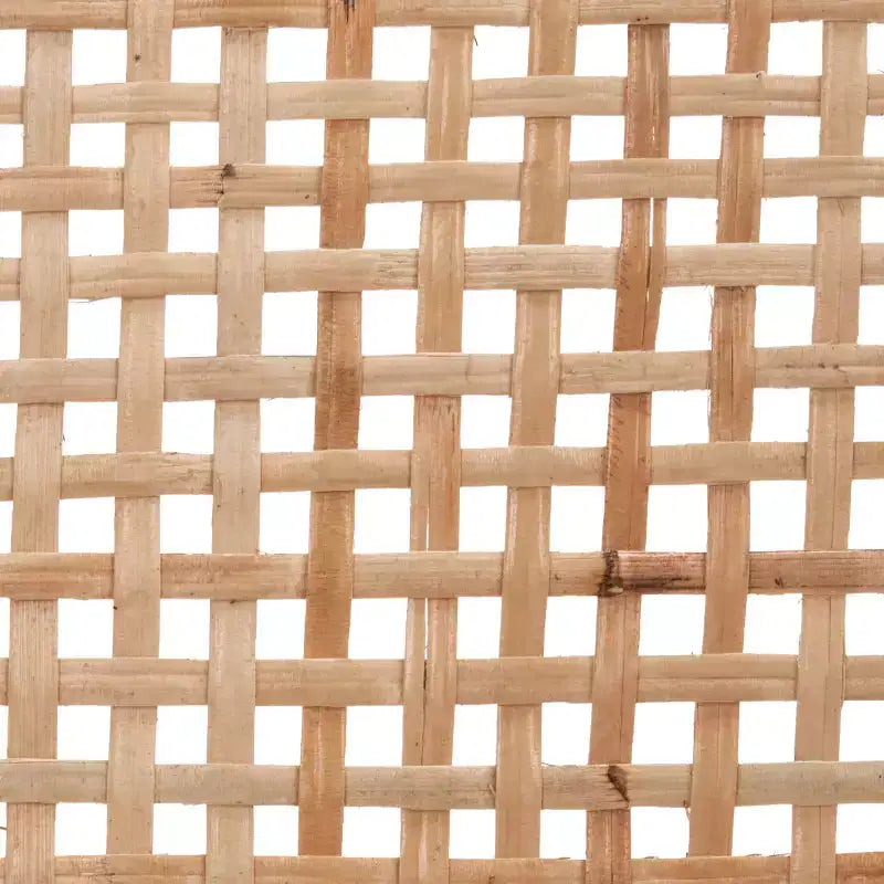 Poltrona d'accento in rattan sfogliato – Stile Boho Naturale