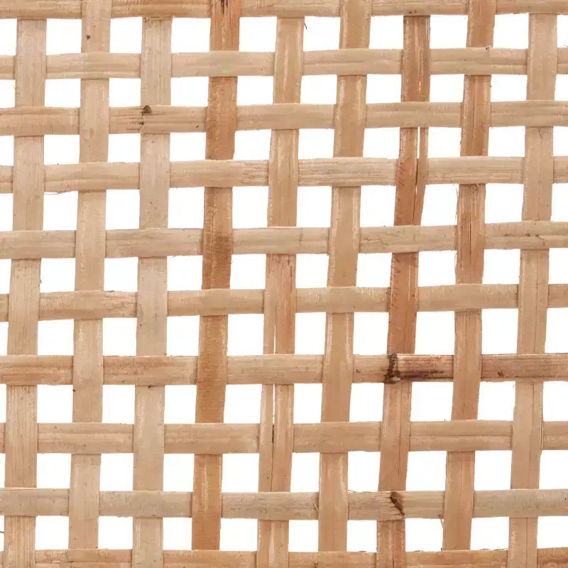 Poltrona d'accento in rattan sfogliato – Stile Boho Naturale