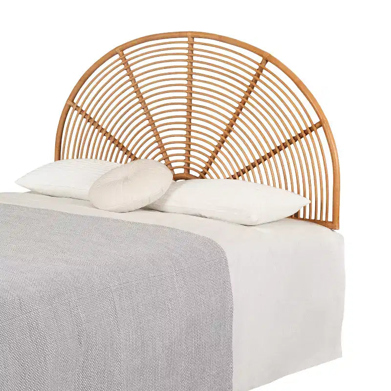 Testiera da parete in rattan naturale – Stile Hoya