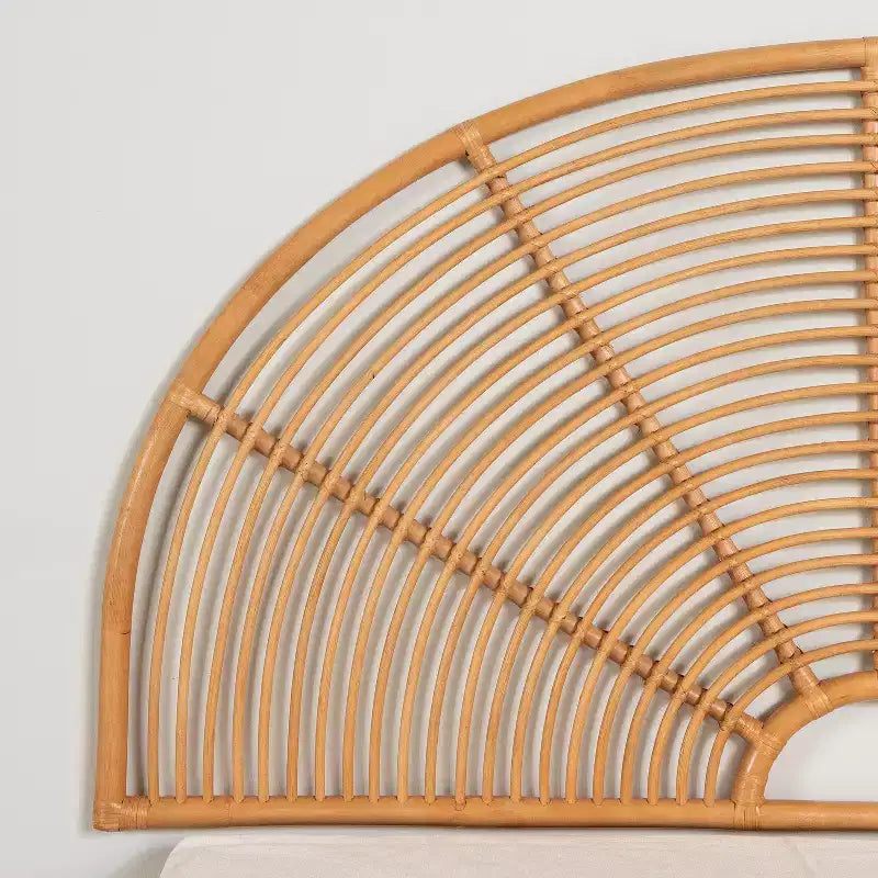 Testiera da parete in rattan naturale – Stile Hoya