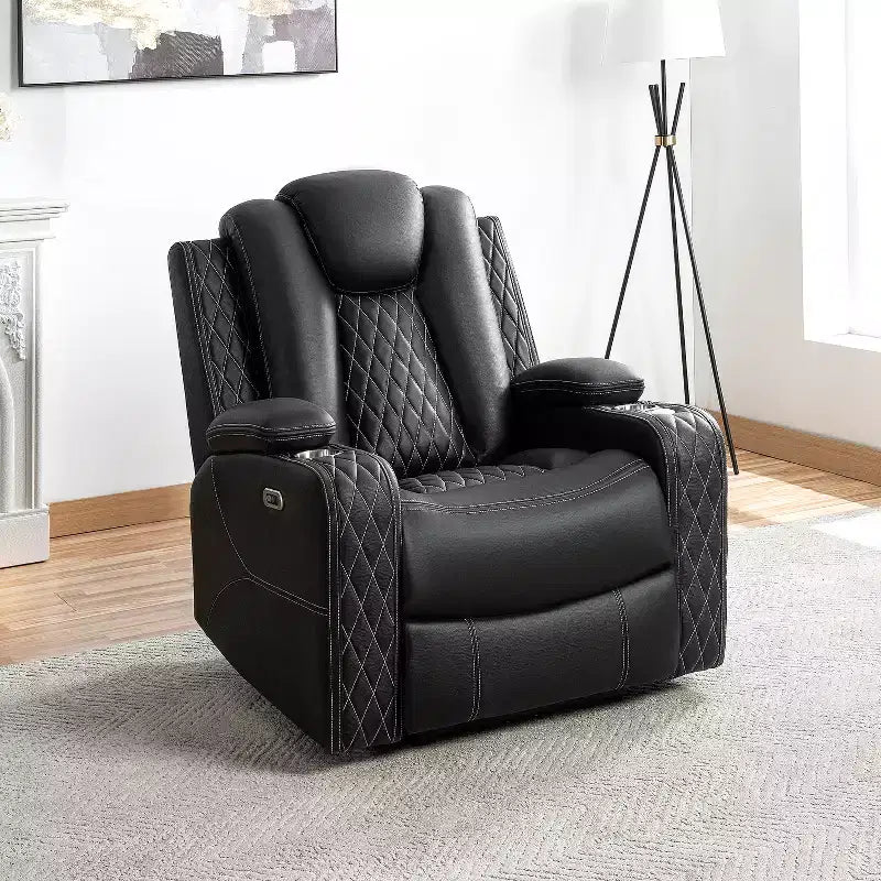 Divanetto da cinema deluxe con movimento e luci a LED
