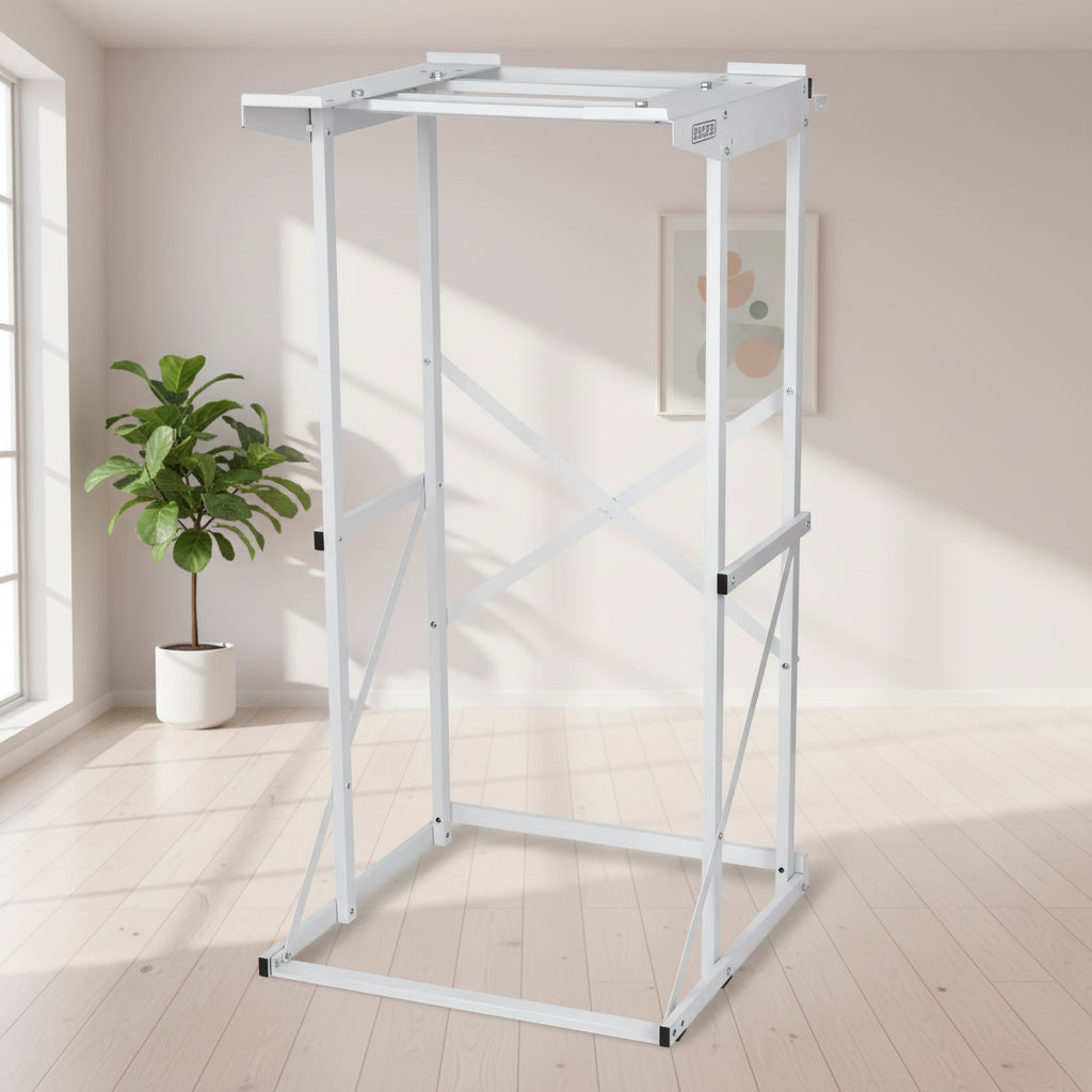 BLACK+DECKER BWDS Washer Dryer Stacking Rack Stand, White