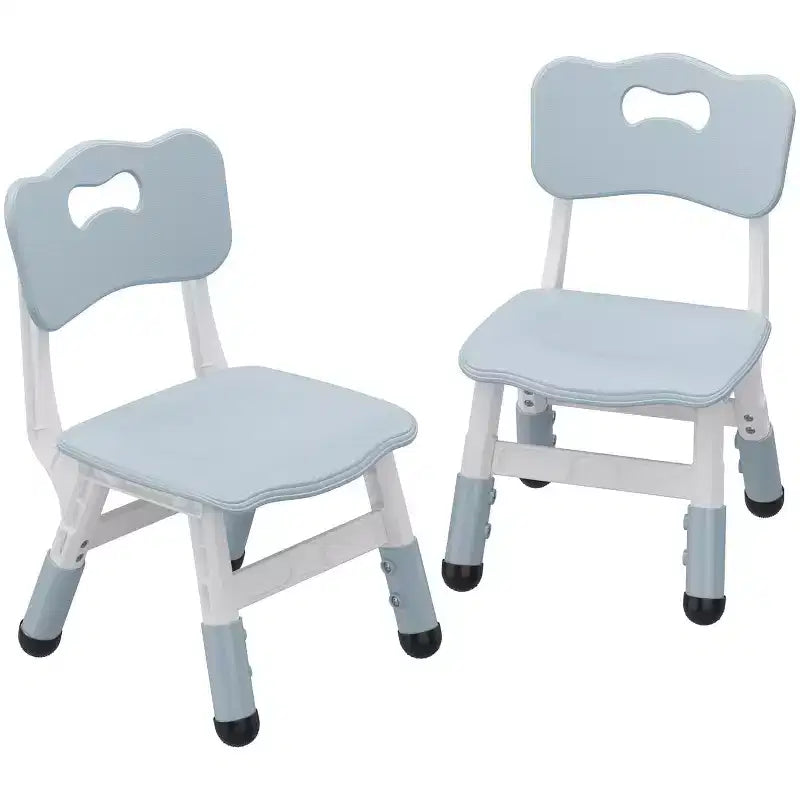 Sedie per bambini, sedie da scuola materna in plastica regolabili in 3 altezze, carico massimo 81 kg, per casa, scuola, interni/esterni (2-8 anni)