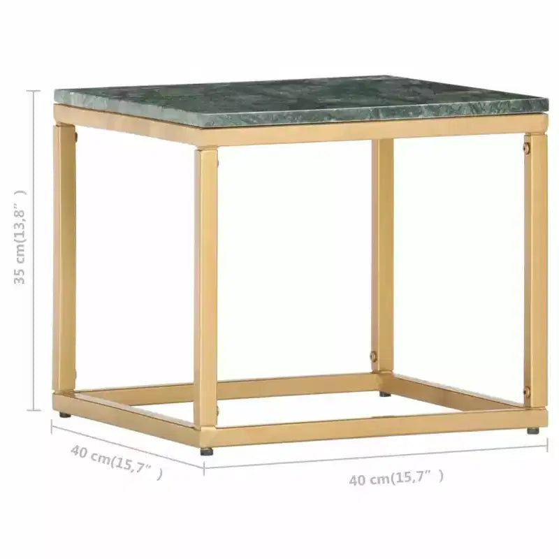 Tavolino da salotto in vera pietra con texture effetto marmo – Tavolino da divano, tavolino d'appoggio