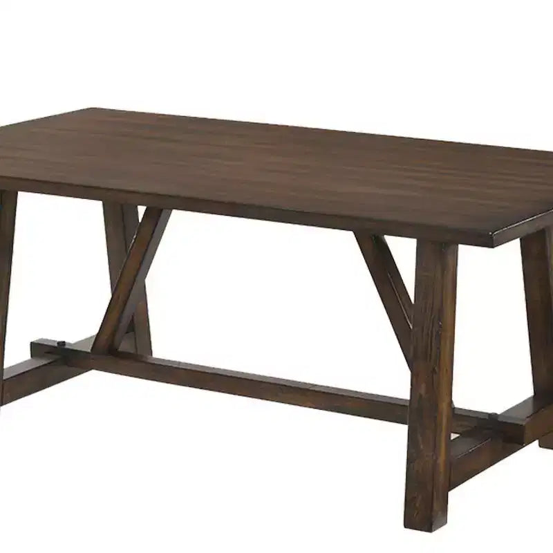 Tavolo da pranzo Kaelyn – Finitura rovere scuro