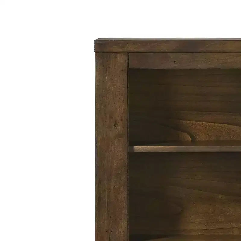 Mobiletto Contenitore Decorativo con Ripiani a Giorno – Finitura Rovere