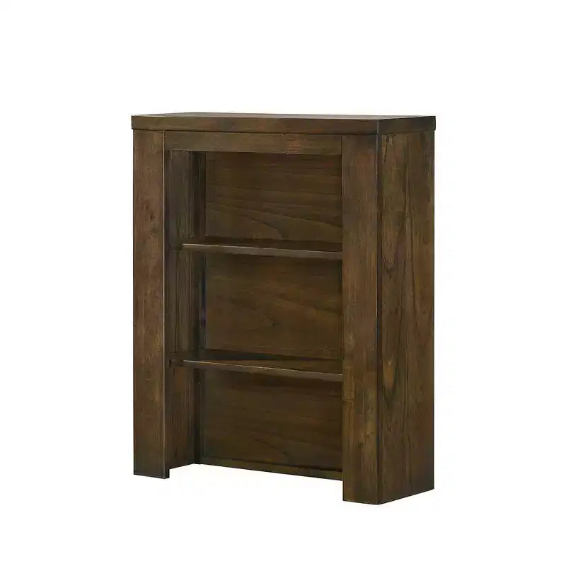 Mobiletto Contenitore Decorativo con Ripiani a Giorno – Finitura Rovere