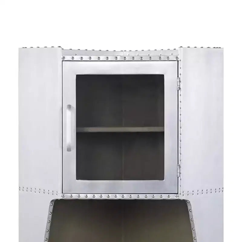 Mobile contenitore decorativo in alluminio Brancaster
