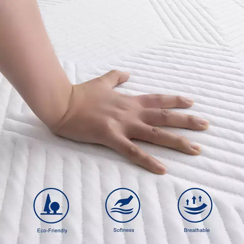 Materasso in memory foam da 25 cm – Sostegno medio rigido, varie misure