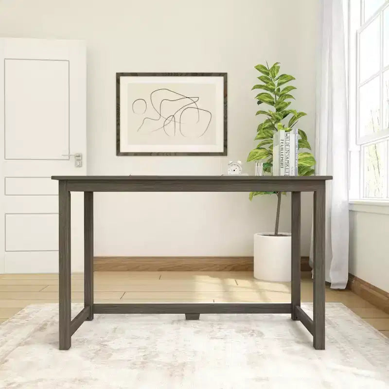 Scrivania in legno massello da 47,25" – Scrivania semplice per ufficio in casa o studio