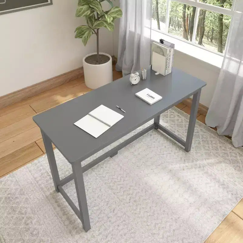 Scrivania in legno massello da 47,25" – Scrivania semplice per ufficio in casa o studio