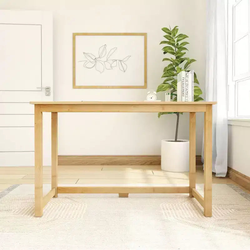 Scrivania in legno massello da 47,25" – Scrivania semplice per ufficio in casa o studio
