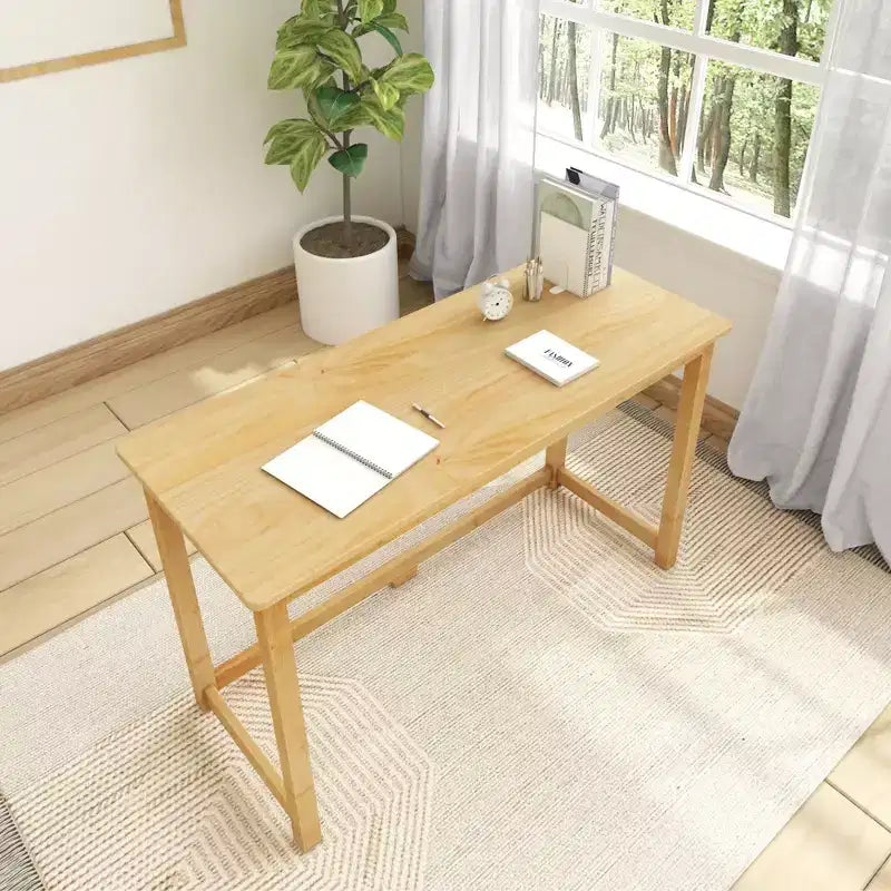 Scrivania in legno massello da 47,25" – Scrivania semplice per ufficio in casa o studio