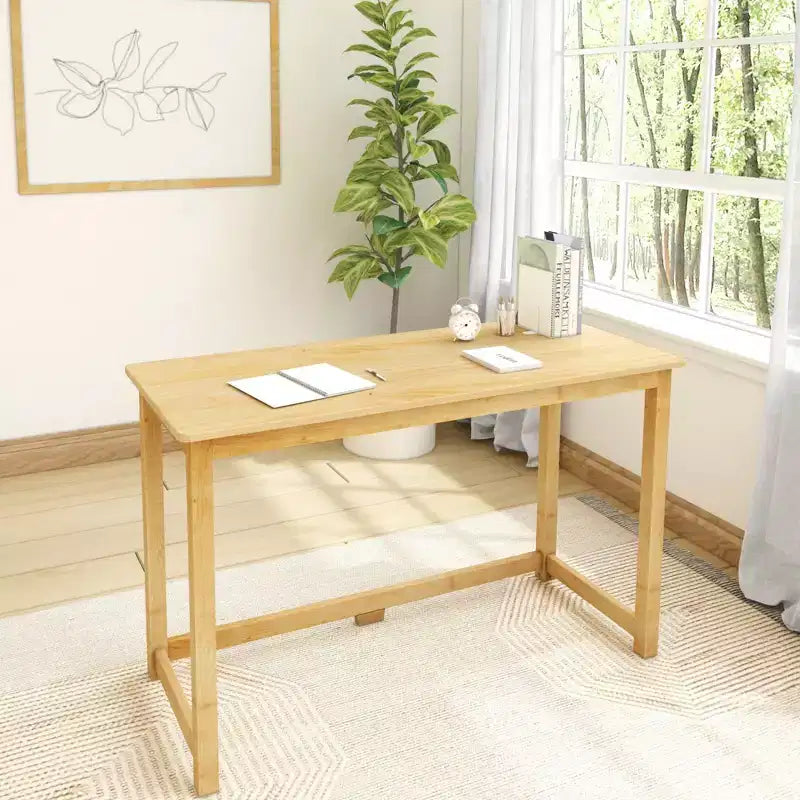 Scrivania in legno massello da 47,25" – Scrivania semplice per ufficio in casa o studio