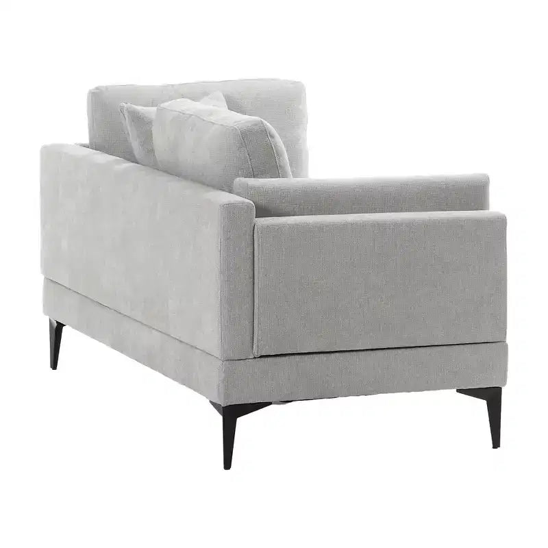 Divano sezionale a L a 3 posti minimalistico – Chaise longue reversibile