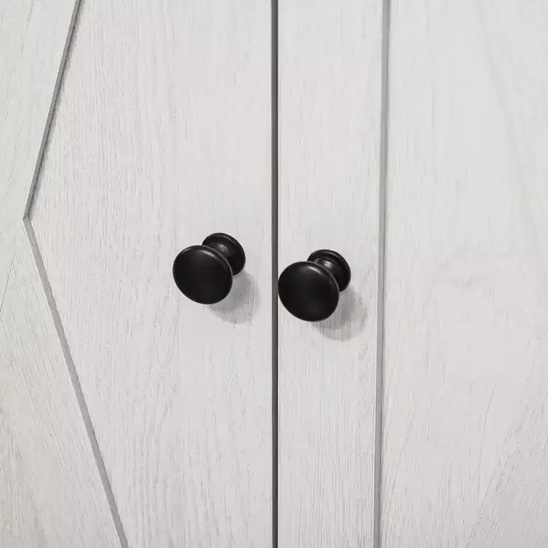 Credenza da Fattoria - Mobile Contenitore con Doppie Ante, Cassetto e Ripiano